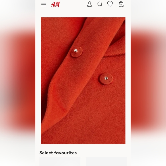 H&M Premium wool coat - Picture 3 of 3